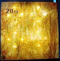 Tiffany glass sheet #22 in box #20