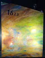 Tiffany glass sheet #23 in box #16