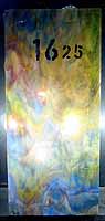 Tiffany glass sheet #25 in box #16