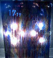 Tiffany glass sheet #19 in box #17