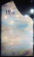 Tiffany glass sheet #10 in box #19