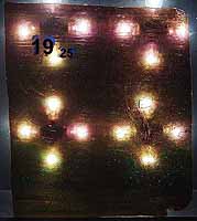 Tiffany glass sheet #25 in box #19