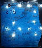 Tiffany glass sheet #13 in box #21