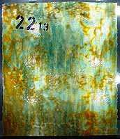 Tiffany glass sheet #13 in box #22