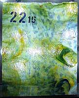 Tiffany glass sheet #15 in box #22