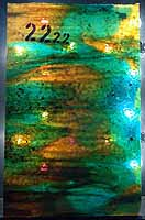 Tiffany glass sheet #22 in box #22