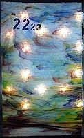 Tiffany glass sheet #23 in box #22