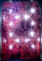 Tiffany glass sheet #03 in box #23