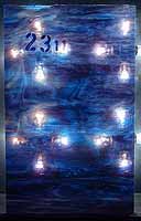 Tiffany glass sheet #11 in box #23