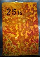 Tiffany glass sheet #16 in box #25