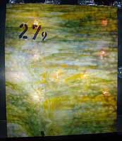 Tiffany glass sheet #09 in box #27