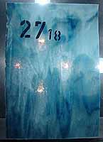 Tiffany glass sheet #17 in box #27