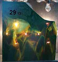 Tiffany glass sheet #13 in box #29