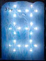 Tiffany glass sheet #19 in box #31