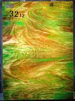 Tiffany glass sheet #12 in box #32