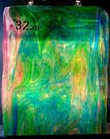 Tiffany glass sheet #20 in box #32