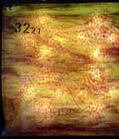 Tiffany glass sheet #21 in box #32