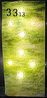 Tiffany glass sheet #13 in box #33