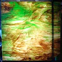 Tiffany glass sheet #17 in box #33