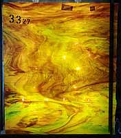 Tiffany glass sheet #27 in box #33