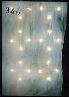 Tiffany glass sheet #19 in box #34