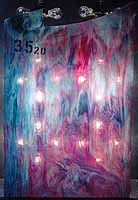 Tiffany glass sheet #20 in box #35