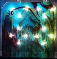 Tiffany glass sheet #01 in box #40