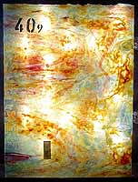 Tiffany glass sheet #09 in box #40