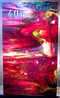 Tiffany glass sheet #10 in box #40